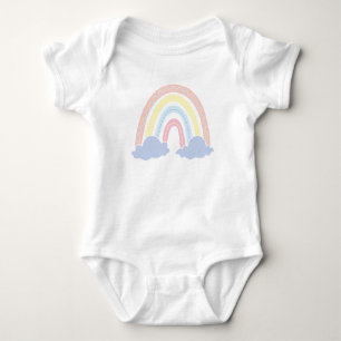 Cute Rainbow Baby Bodykostym T Shirt
