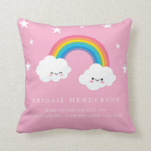 Cute Rainbow Birth-anteckningspillen