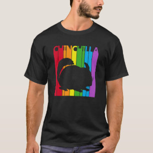Cute Rainbow Chinchilla Animal T Shirt