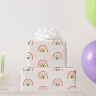 Cute Rainbow Colorful Presentpapper