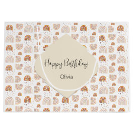 Cute Rainbow Helgdag Watercolor