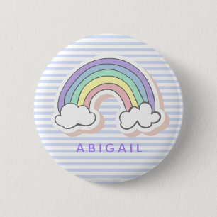 Cute Rainbow - Lavender Stripe Kids' Knapp