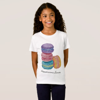 Cute Rainbow Macaroons i vattenfärg T Shirt