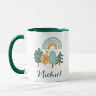 Cute Rainbow MagForest Mugg