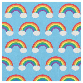 Cute Rainbow Mönster Tyg