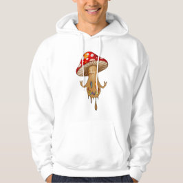 Cute Rainbow Mushroom Hooded Sweatshirt