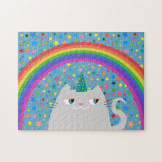 Cute Rainbow Pussel