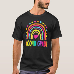 Cute Rainbow Second Klass Back to school Lacher B T Shirt