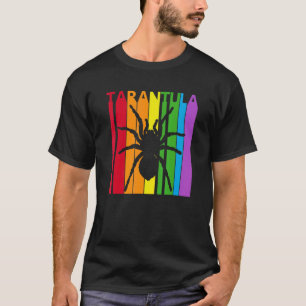 Cute Rainbow Tarantula Spider T Shirt