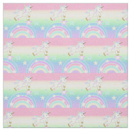 Cute Rainbow Unicorn Tyg