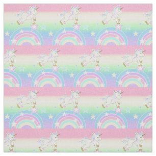 Cute Rainbow Unicorn Tyg