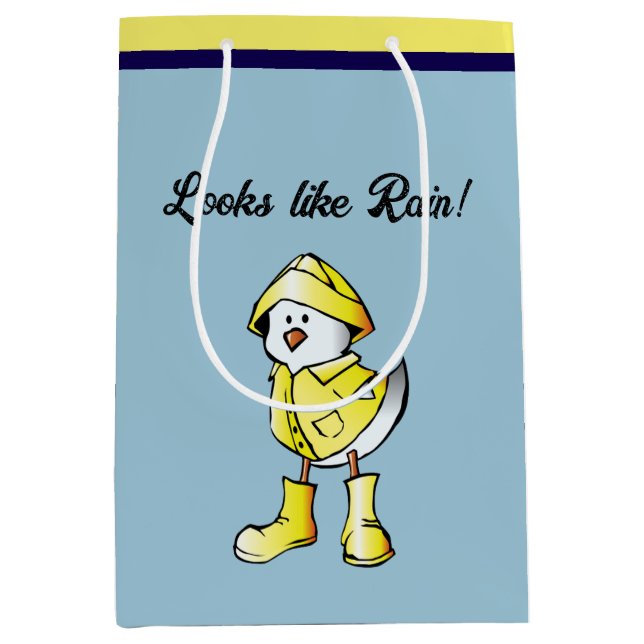 Cute Rainy Day Chick - Tecknaden "Ser ut som regn" (Framsidan)
