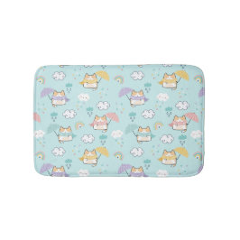 Cute Rainy Day Mönster Bath Mat Badrumsmatta