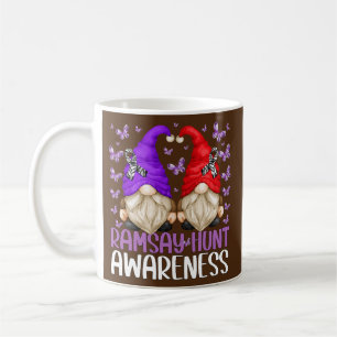 Cute Ramsay Hunt Syndrome Gnomes for Face Palsy Kaffemugg