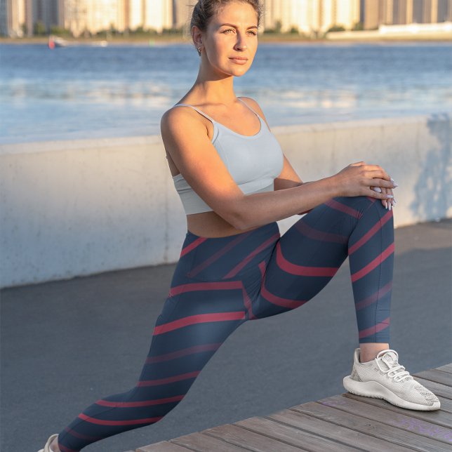Cute Rand Lila Yoga Women Tight Leggings (Skapare uppladdad)