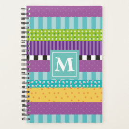 Cute Rand och Dots Monogram
