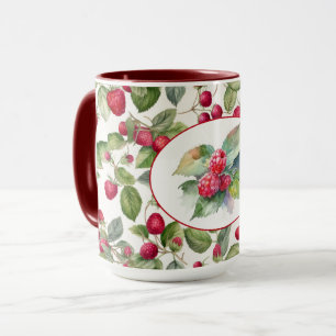 Cute Raspbär Watercolor Mugg