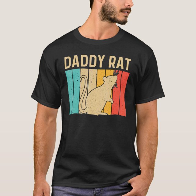 Cute Råtta För manar Pappa Mouse Råtta River Råtta T Shirt (Framsida)
