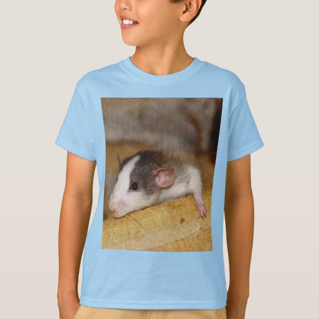 Cute Råtta T Shirt (Framsida)