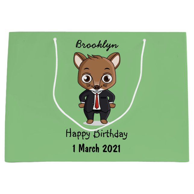 Cute råtta tecknad illustration (Framsidan)