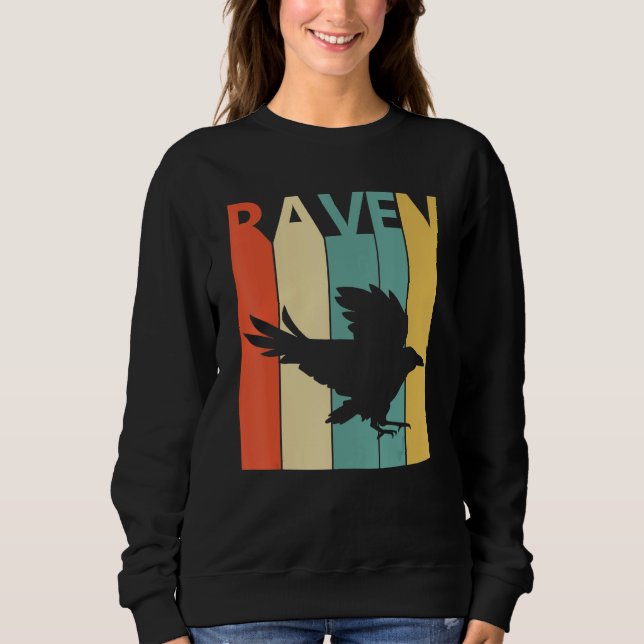 Cute Raven Animal T Shirt (Framsida)
