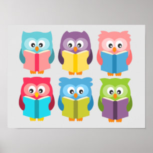 Cute reading uggla poster
