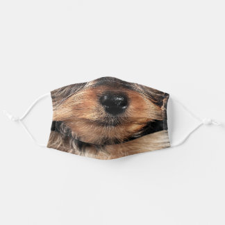 Cute Realistic Yorkshire Terrier Hund Mouth