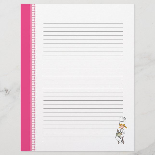 Cute Recipe Pages for Kitchen Binders (Framsida)