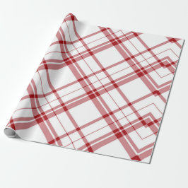 Cute Red and White Play-jul Presentpapper