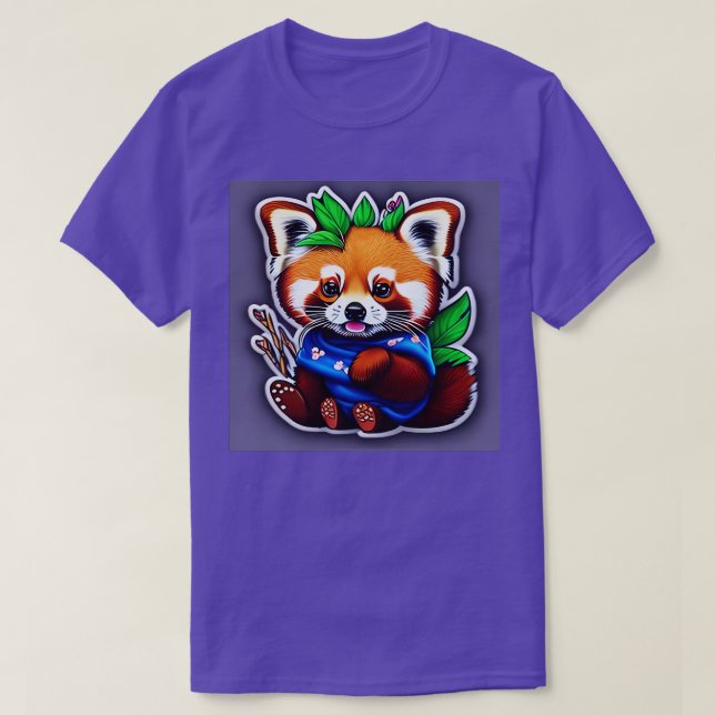 Cute Red Ba3 T Shirt (Design framsida)