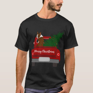 Cute Red Boston Terrier - julklapp T Shirt
