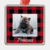 Cute Red Buffalo Play Personlig Hund Pet