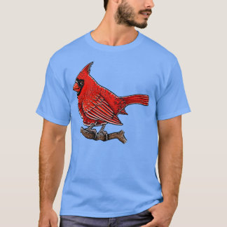 Cute Red cardinal-fågel T Shirt