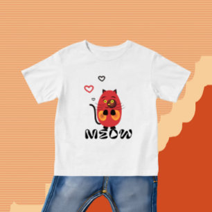 Cute Red cat T Shirt