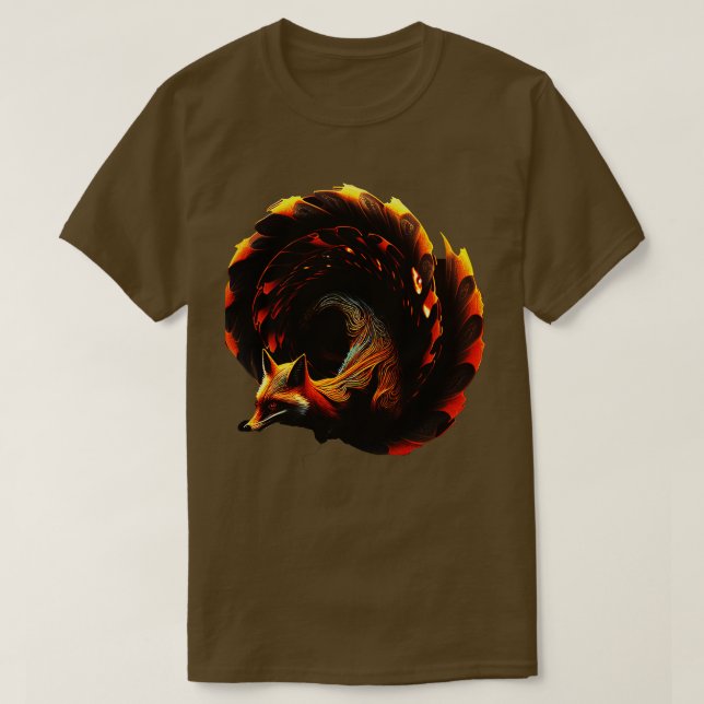 Cute Red fox 2023 T Shirt (Design framsida)
