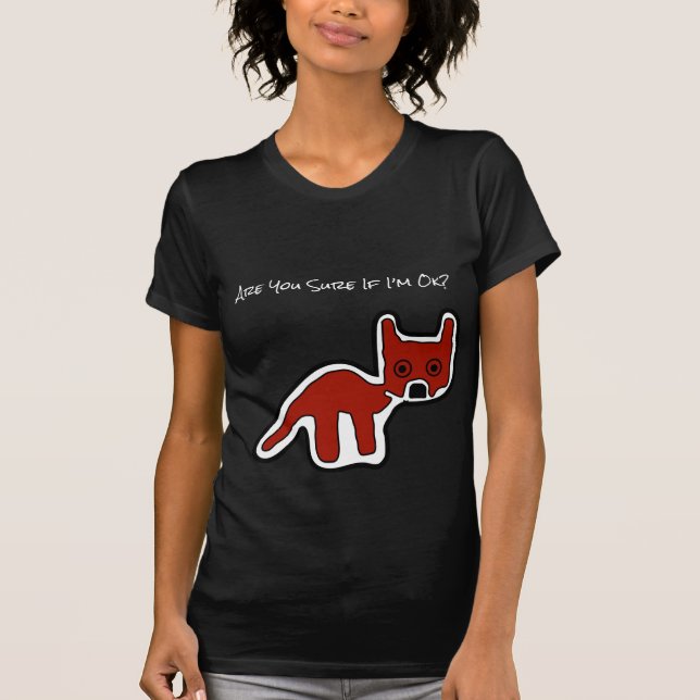 Cute Red Fox T Shirt (Framsida)