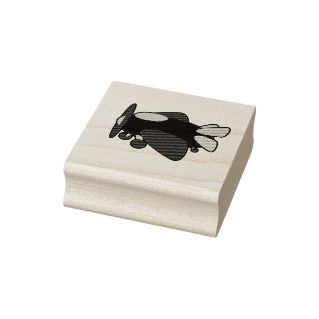 Cute Red Gult Blue Airplane Tecknad för barn Stämpel (Stämpel)