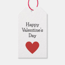 Cute Red Heart Valentindagen med enkel klassisk Ch