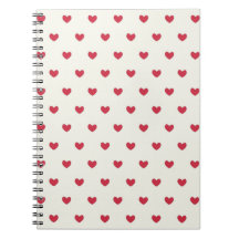 Cute Red Hearts Mönster