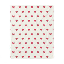 Cute Red Hearts Mönster