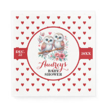 Cute Red Hearts och Uggla