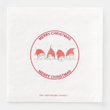 Cute Red jul Kawaii Cat