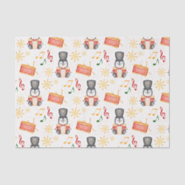 Cute Red jul Nutcracker Penguin