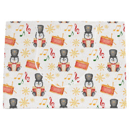 Cute Red jul Nutcracker Penguin