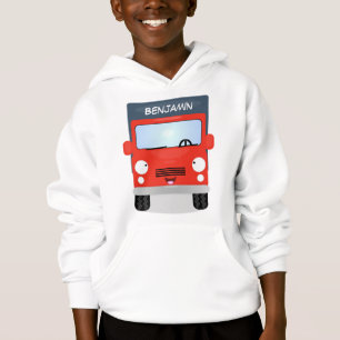 Cute Red Kawaii lastbil tecknad illustration T Shirt