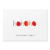 Cute Red Noses Ho Ho Ho God jul