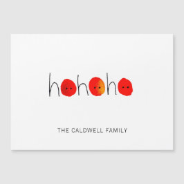 Cute Red Noses Ho Ho Ho God jul