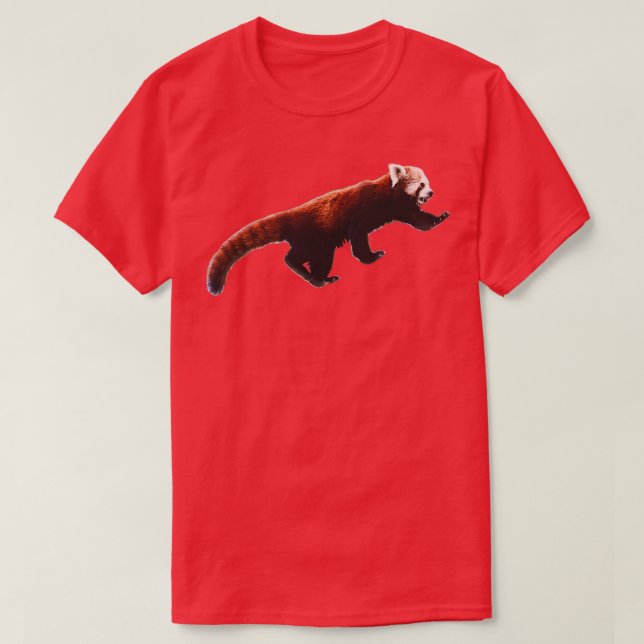 Cute Red Panda 15 T Shirt (Design framsida)