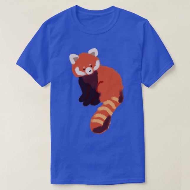 Cute Red panda 23 T Shirt (Design framsida)