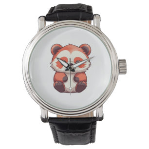 Cute Red Panda Armbandsur